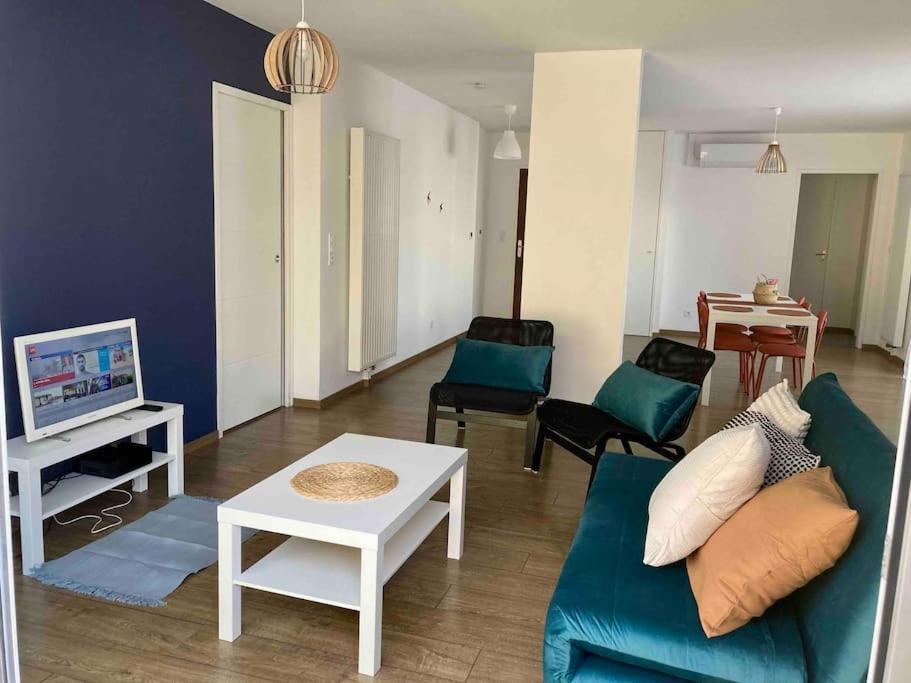 Apartamento Quai Sud - Gare, 100 M2, Parking, Wifi, Superette, Lave Linge Angers Exterior foto