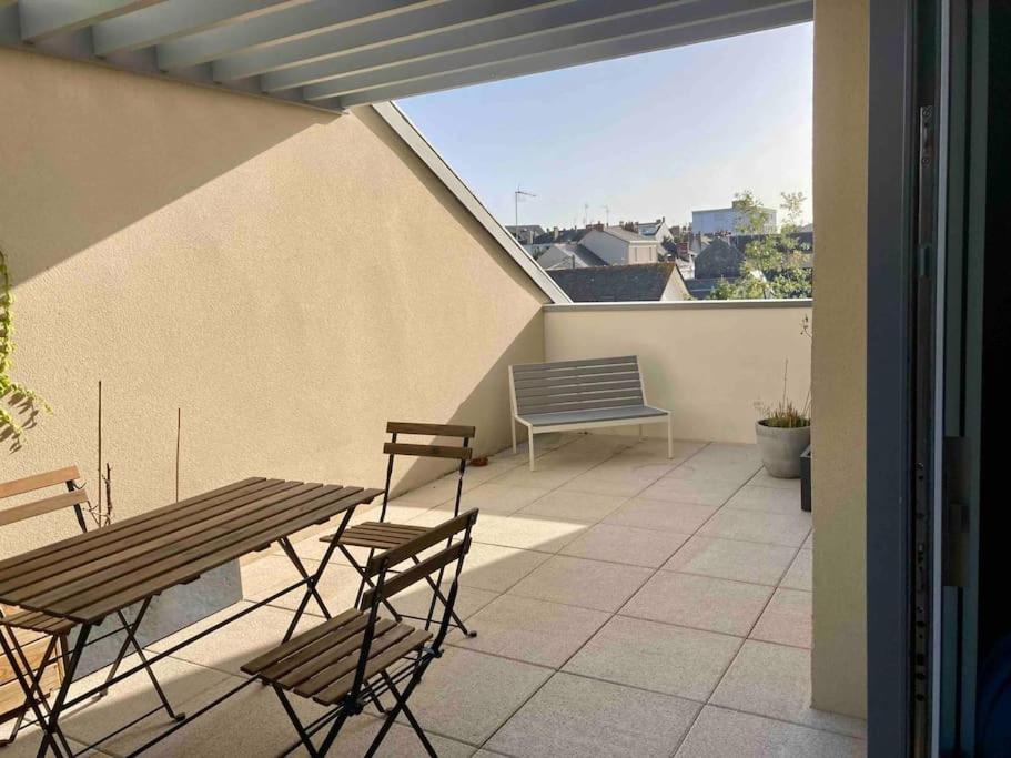 Apartamento Quai Sud - Gare, 100 M2, Parking, Wifi, Superette, Lave Linge Angers Exterior foto